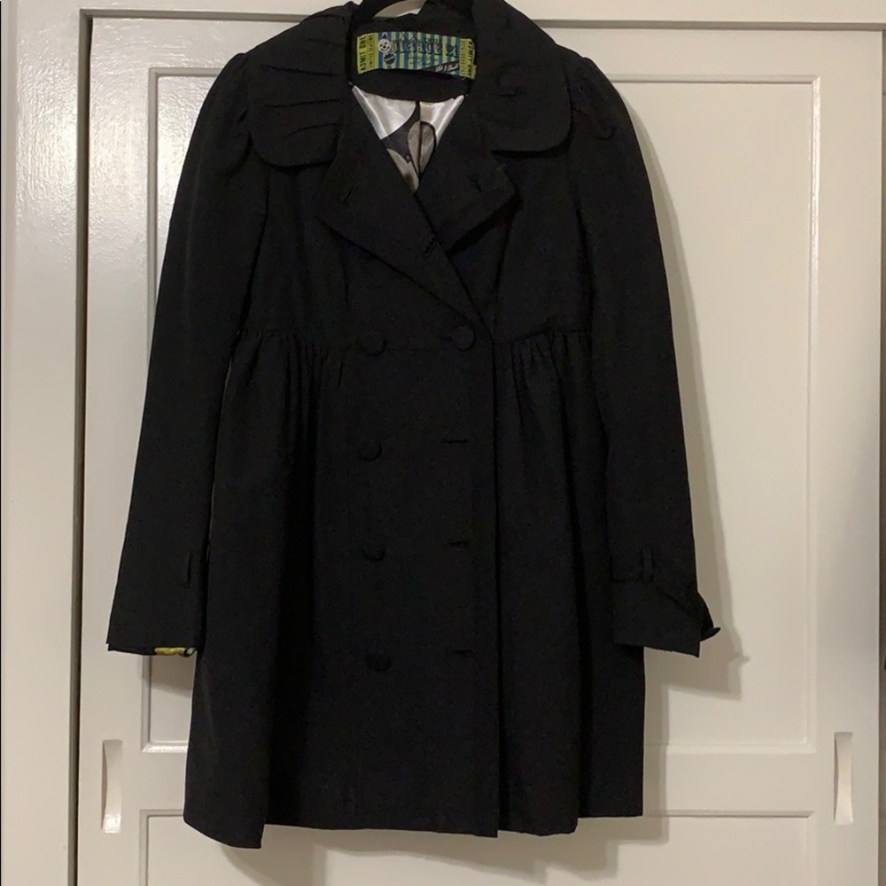 Black trench coat (circus collection )